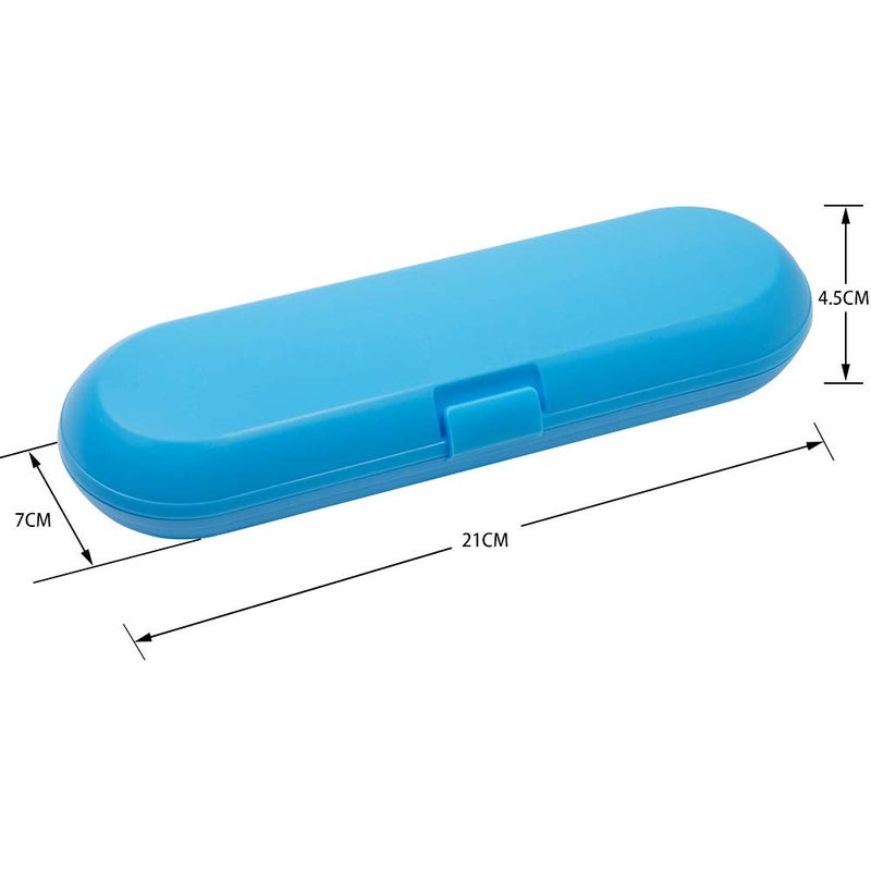 Nincha Plastic Electric Toothbrush Travel Case for Fairywill/TEETHEORY/Seago/Dnsly Series Sonic Electric Toothbrush, Blue - Image 3